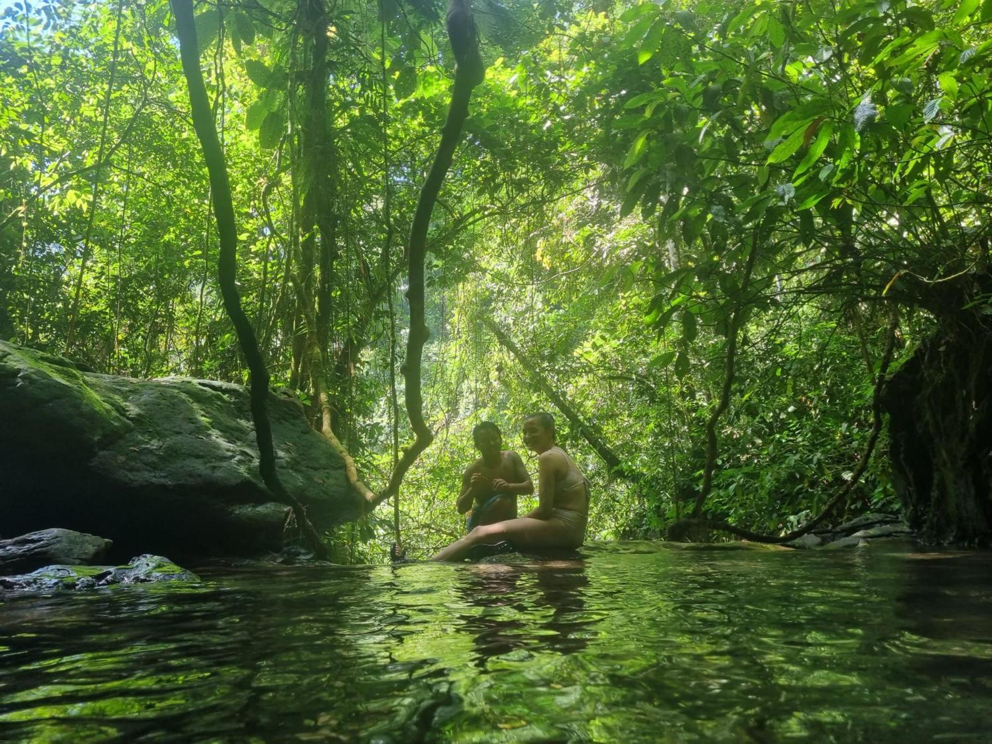 Lucky Bamboo'Bungalows-Resto And Orangutan Jungle Trekking Tours Букит Лаванг Екстериор снимка